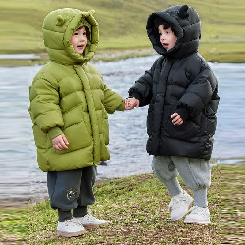 男童冬装棉服服2023新款洋气女孩衣服儿童秋冬季加厚棉袄外套潮