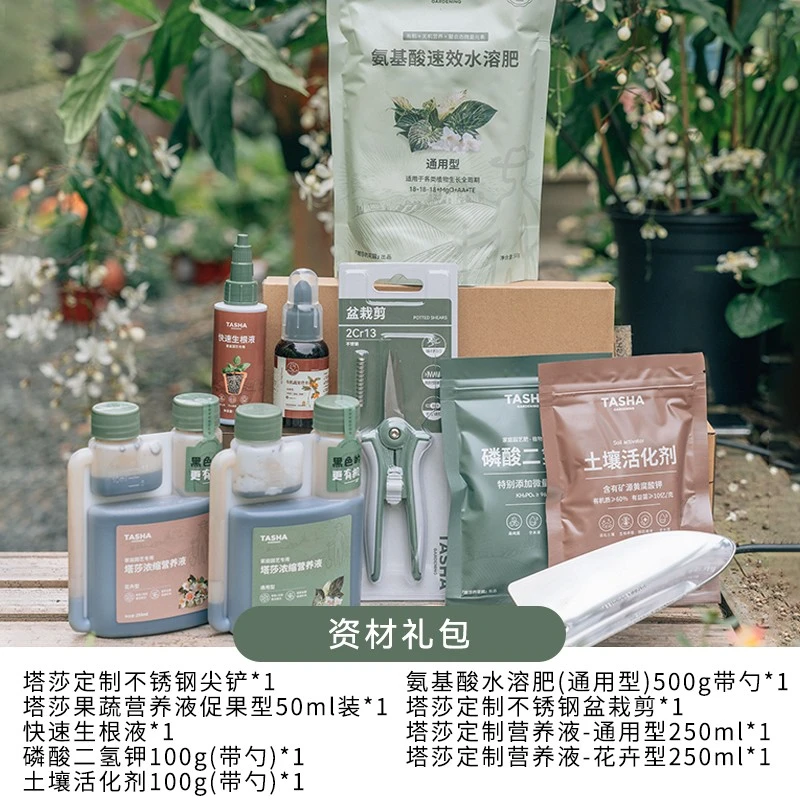 塔莎双11花友礼盒手 定制资材礼包工具套餐推荐超值