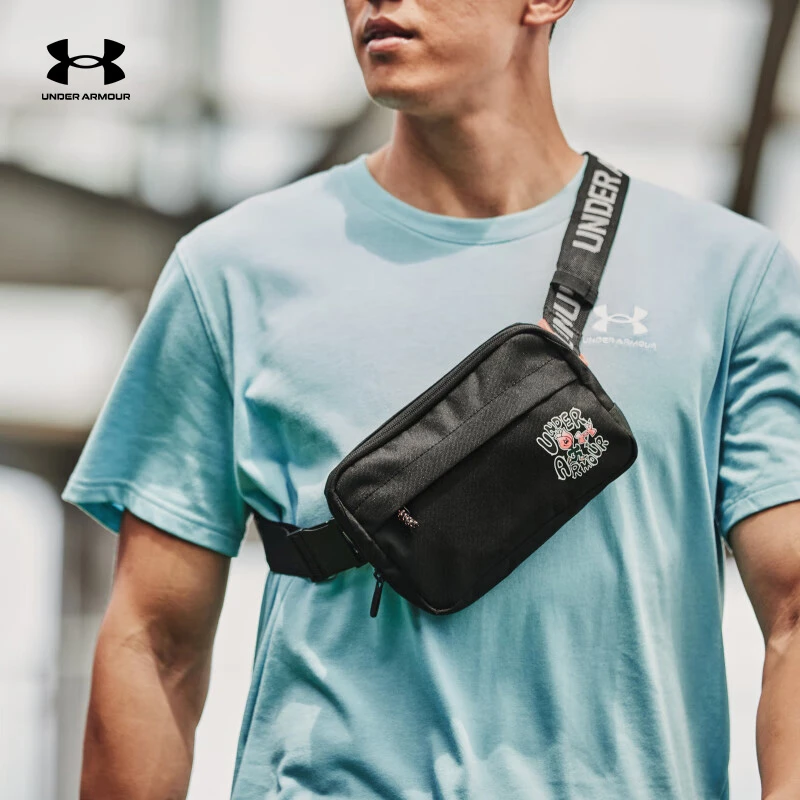 安德玛 UA Loudon新款男女单肩包情侣训练运动系腰斜挎包 1378418