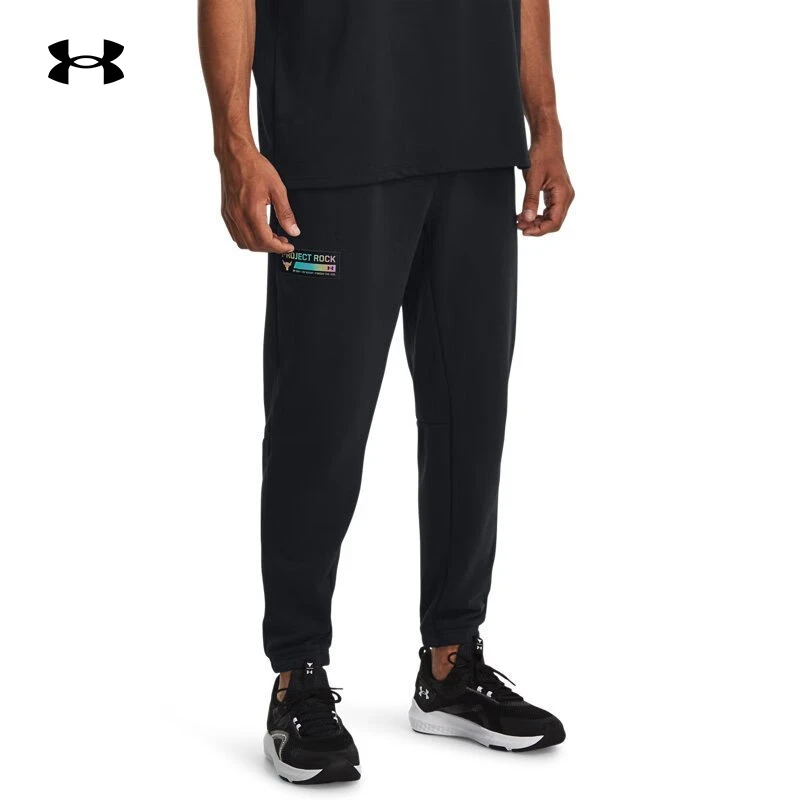 安德玛UA强森男士秋冬高弹篮球运动休闲长裤束脚潮流卫裤1380158