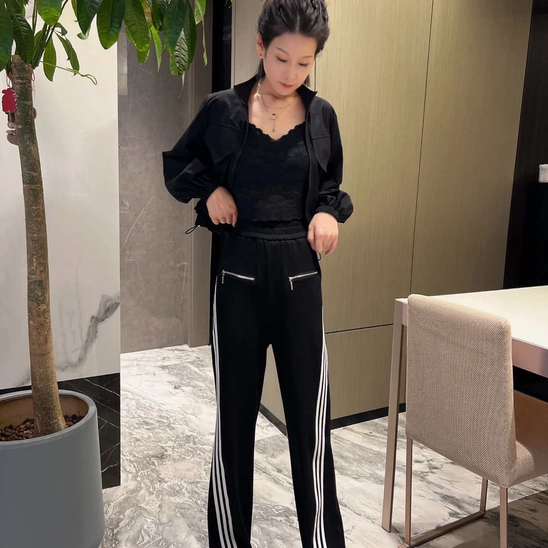女人阁（8801卫裤）24年新季显瘦时尚休闲个性百搭卫裤