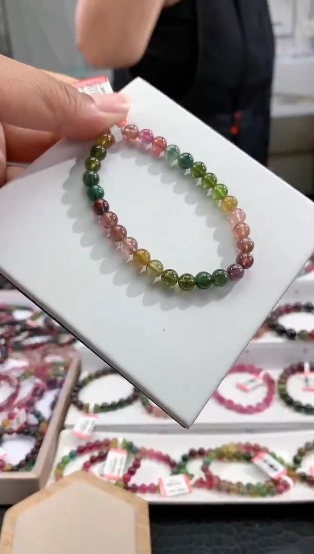 【闪购商品】碧玺手串未镶嵌多样性发一条