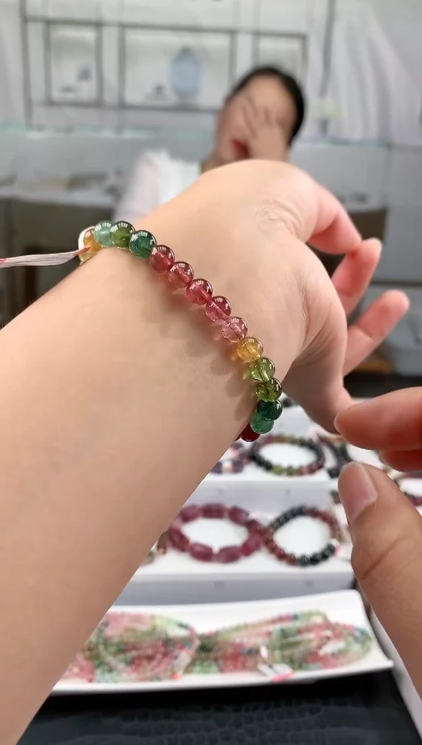 【闪购商品】碧玺手串未镶嵌