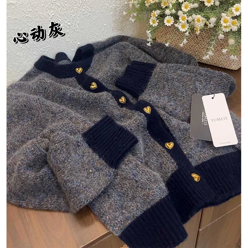 【心动灰】法式复古小香风别致女士外套