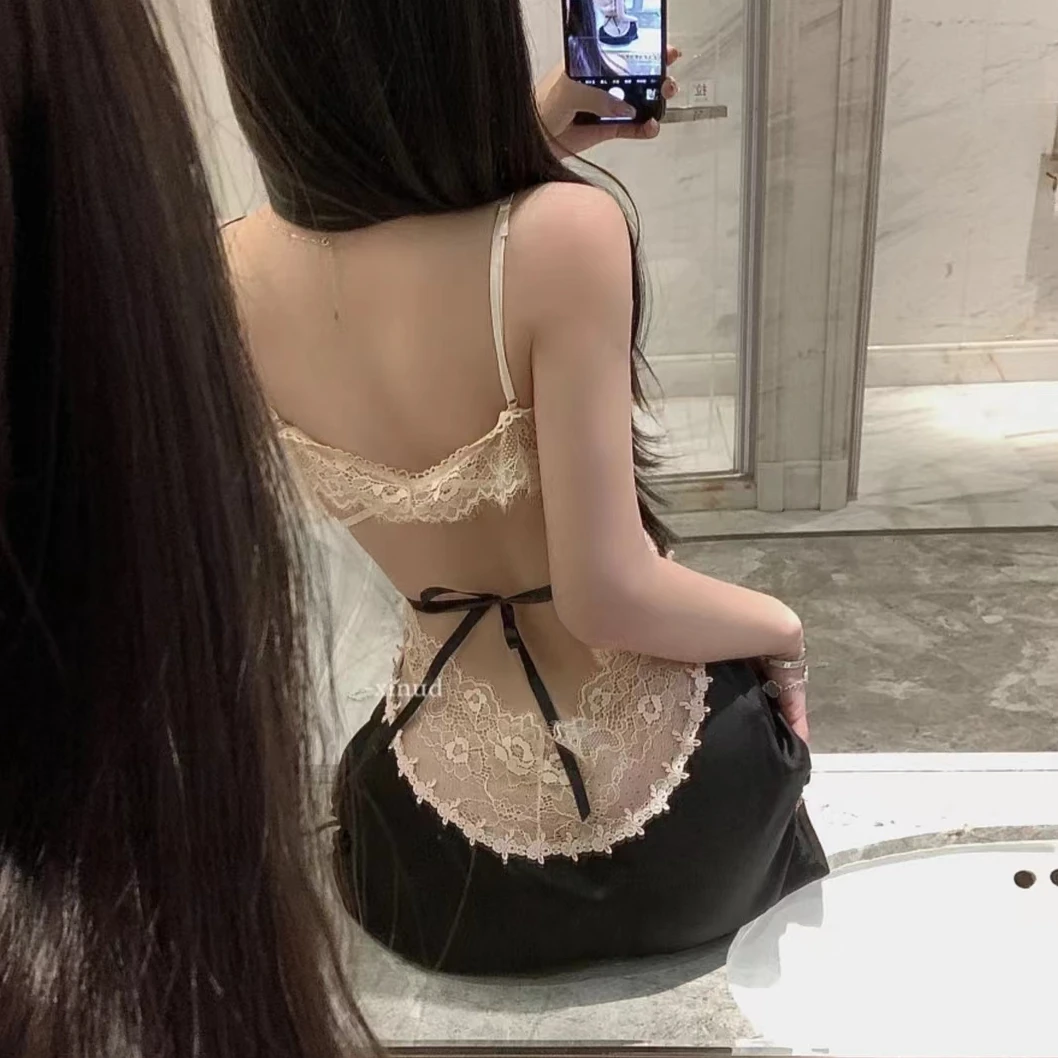 【双11先享】成人趣内小野猫睡裙性吊带袜天使情趣小野猫睡衣女秋冬