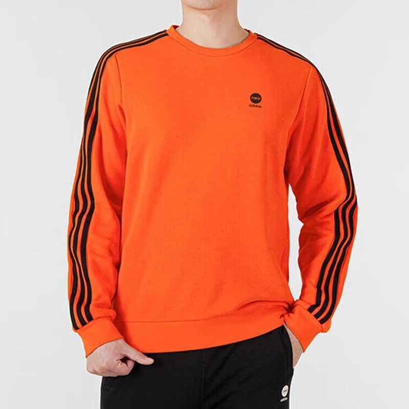 阿迪达斯卫衣男装新款运动服休闲户外圆领长袖上衣套头衫男HD4669
