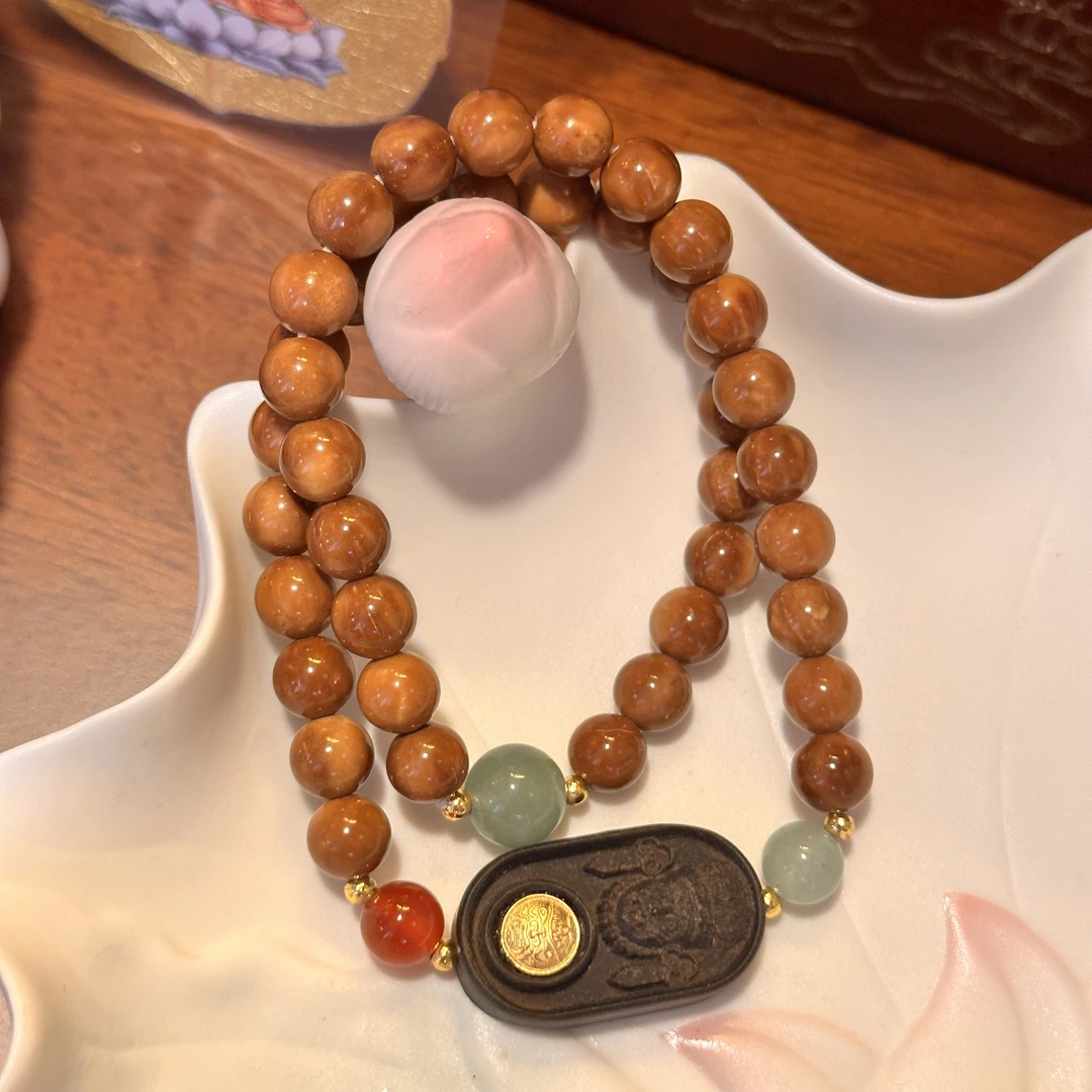 库克双圈手串8mm 扎基娘娘牌子文玩古风气质款念珠小众手串