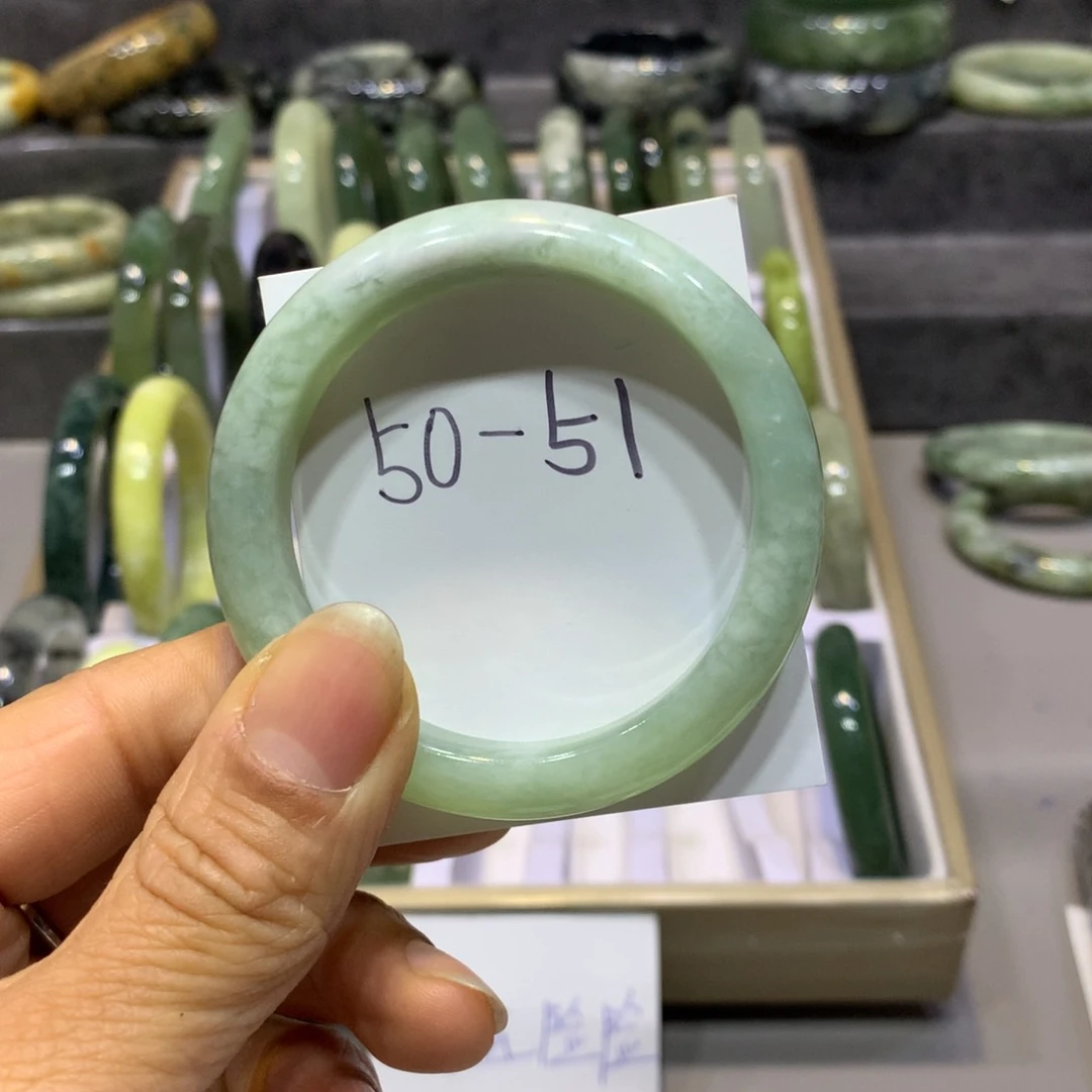 岫玉手镯未镶嵌手镯174