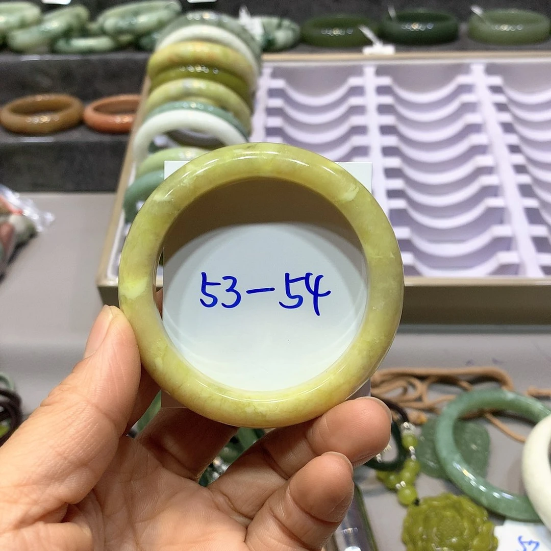 岫玉手镯未镶嵌手镯151