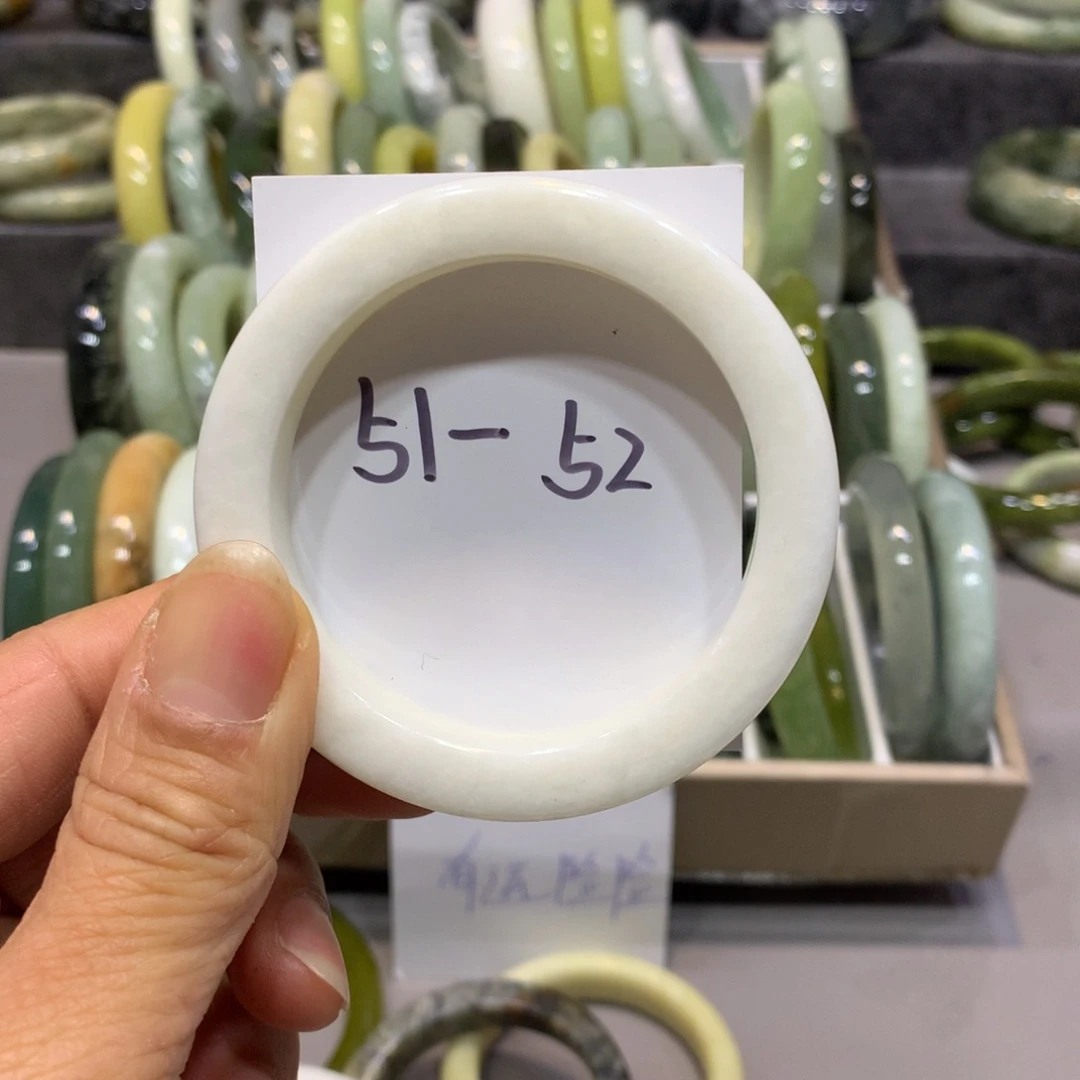 岫玉手镯未镶嵌手镯76