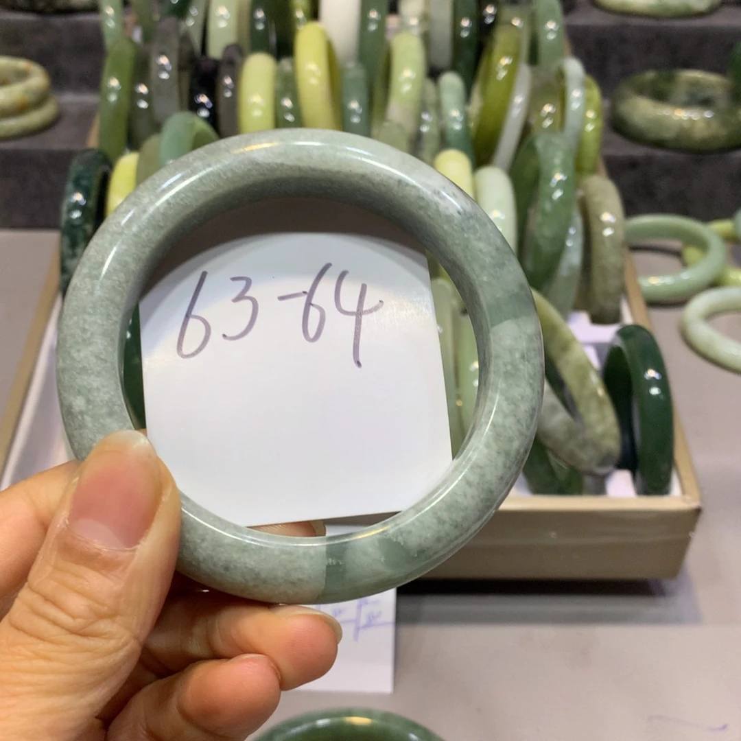 岫玉手镯未镶嵌手镯89