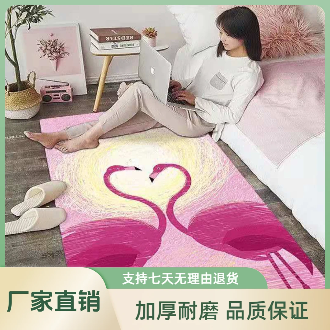 床边毯免洗可擦适合年轻人的床边毯卧室床边毯短毛主卧床边毯高级