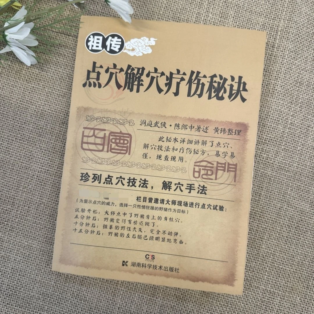 【点穴解穴疗伤秘诀】点穴妙法 穴位 配方经验疗法正版