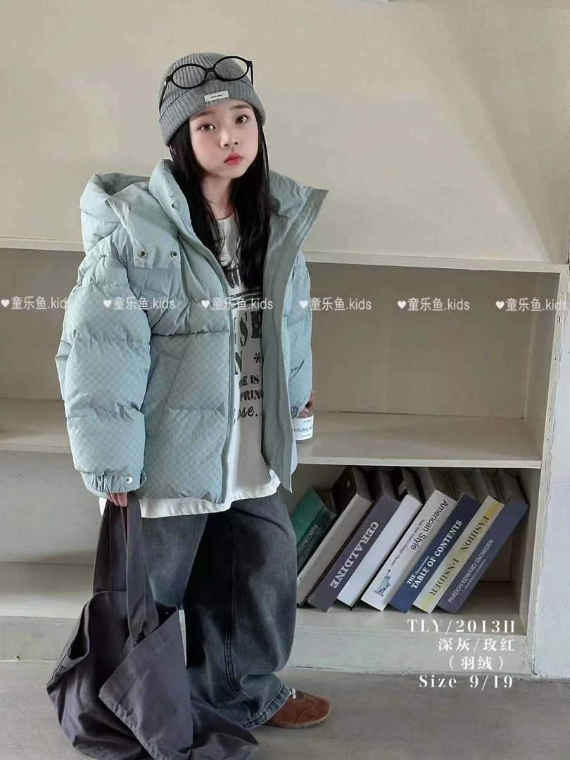 《昊妈家》冬季加厚蓬松潮流羽绒服 连帽2001