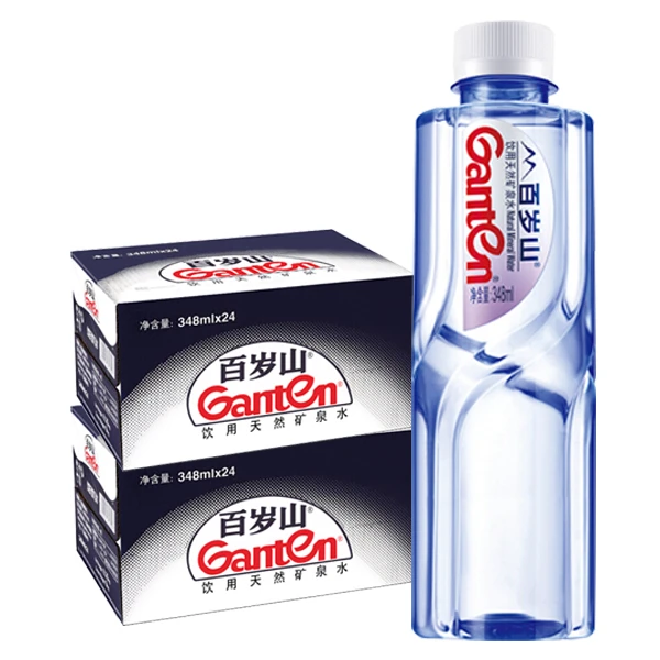 百岁山矿泉水348ml*24瓶 百岁山348 百岁山小瓶 百岁山矿泉水小瓶