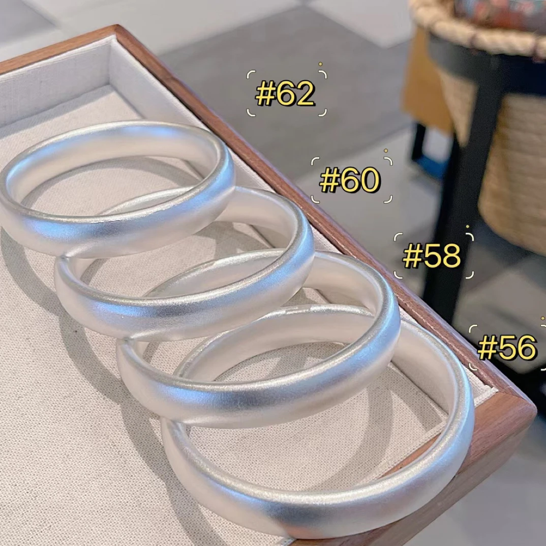 足银手镯 足银999.9时尚款轮胎闭口手镯复古国潮民族风约40克