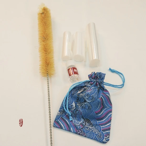 笛箫清洁刷内膛清洁保养工具套装 长度90左右