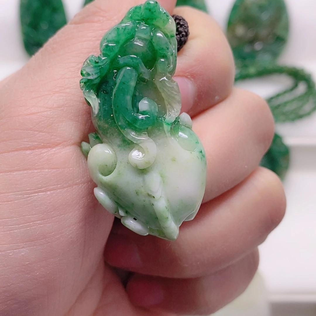 【闪购商品】独山玉挂件未镶嵌一***一