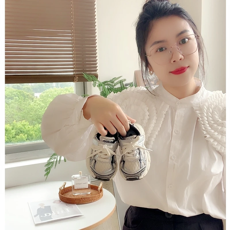 XYBB【轻跑】老爹鞋太适合运动跑跳穿了，拍双试试
