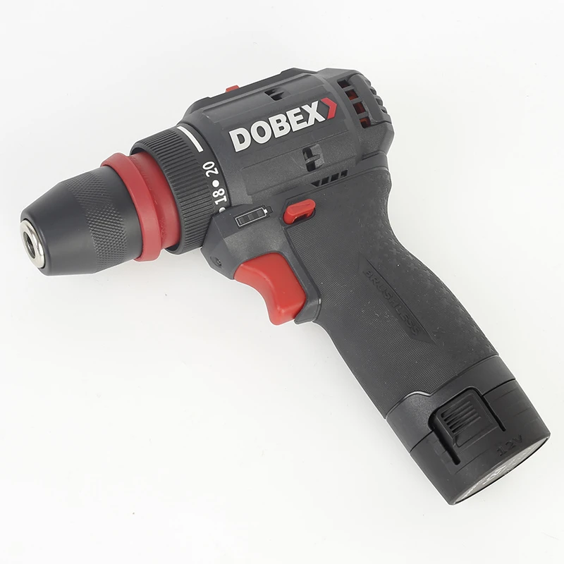 多倍12V可换头无刷锂电钻大扭力双头两用电动起子机小型迷你