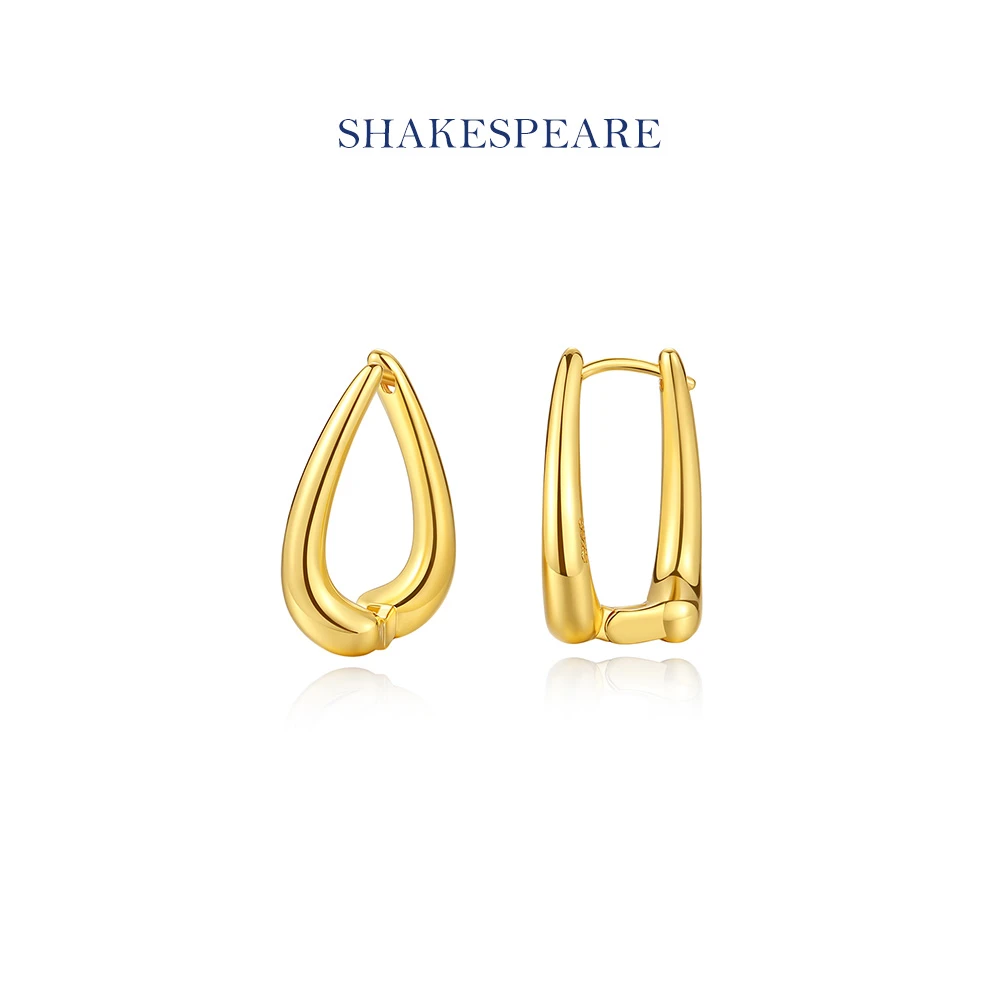 莎士比亚 925银耳饰 雅典黄昏系列冷淡风气质小众简约七夕礼物