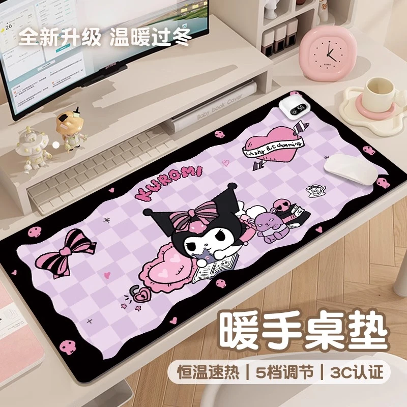 加热鼠标垫取暖桌垫办公室键盘加热垫桌面电脑学生宿舍发热垫桌垫