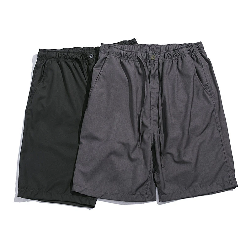 715夏季通用复古休闲舒适 宽松速干时尚百搭简约透气薄款西服短裤
