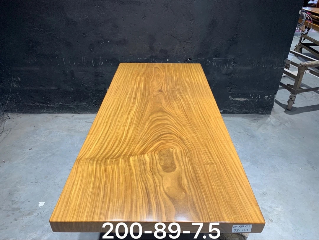 柚木王大板  尺寸：200-89-7.5