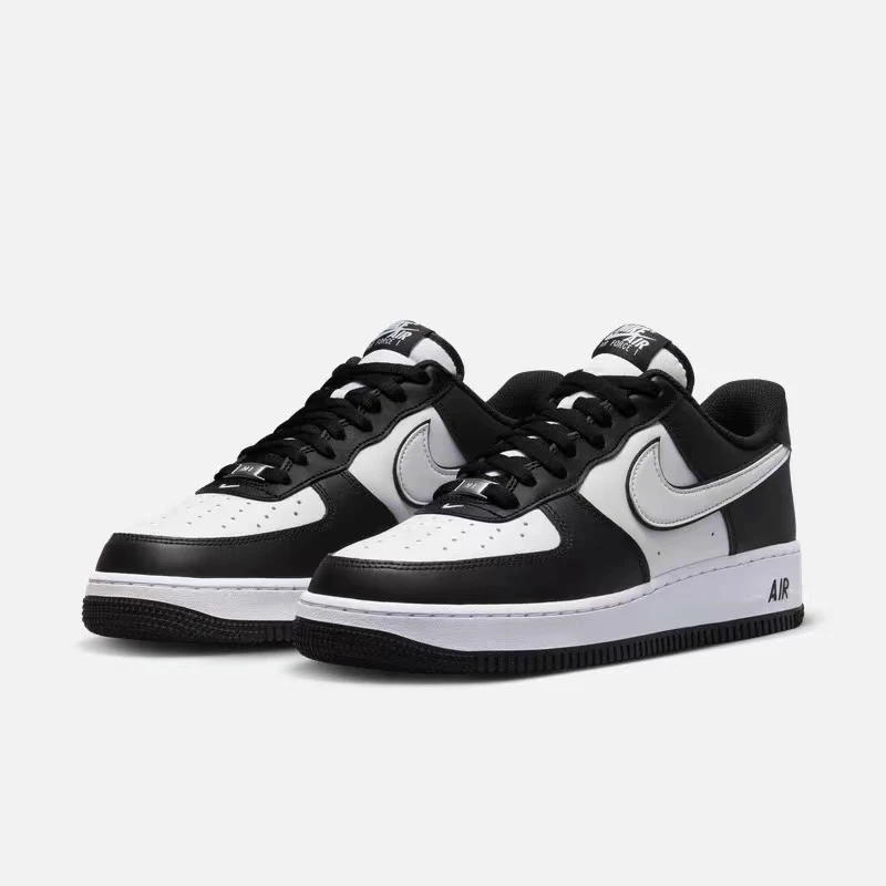 NIKE/耐克/AIR FORCE1 ’07男子运动鞋 休闲黑白低帮 DV0788-001
