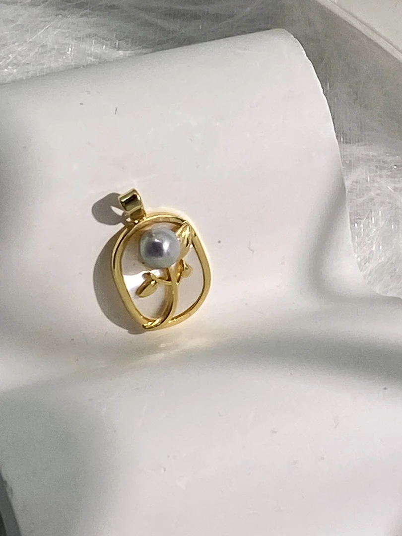 海水Akoya 莫奈花园吊坠