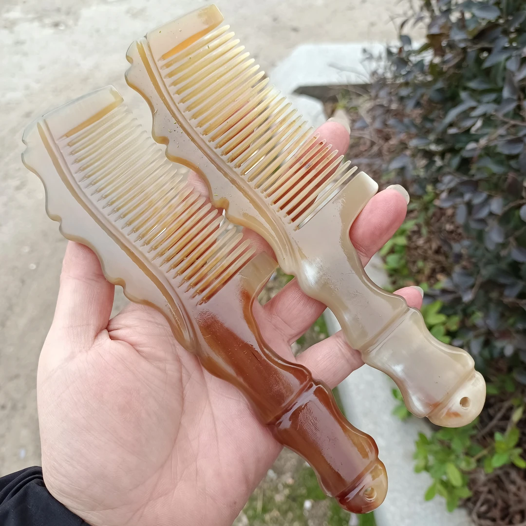 特价一个装精品竹节18-19厘米按摩头皮梳