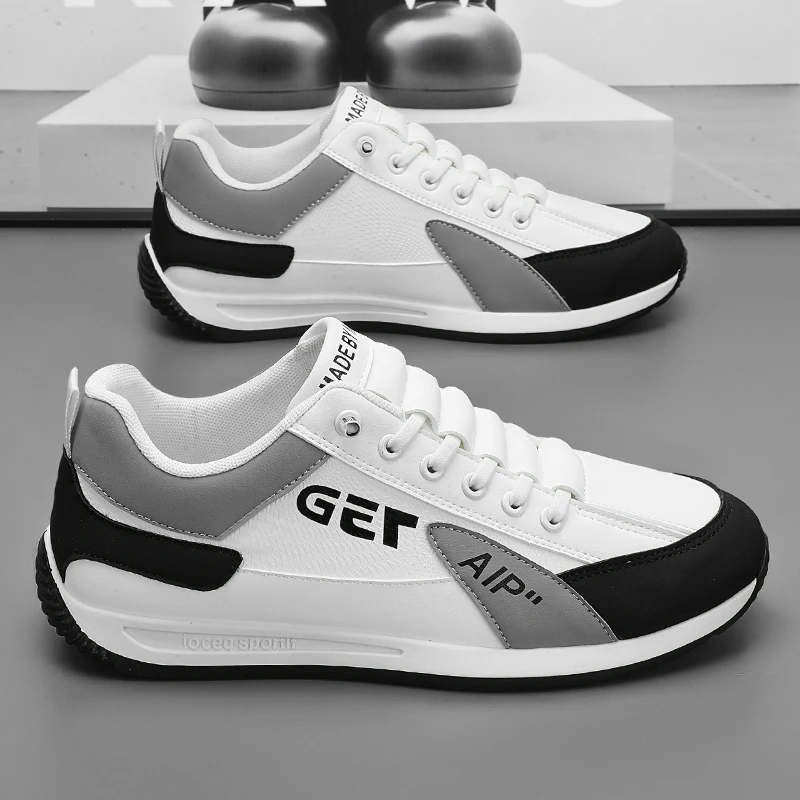 【设计师款】2025年春季时尚百搭轻便低帮休闲经典潮流跑步男士鞋