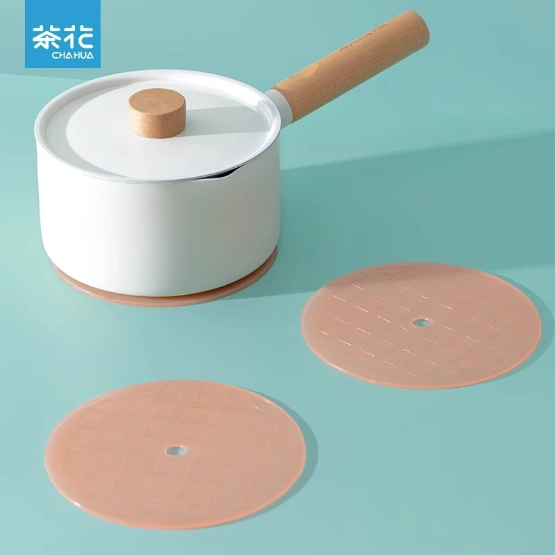 茶花餐垫隔热垫餐桌垫家用防热防烫碗垫杯垫桌垫菜垫子汤垫防烫垫