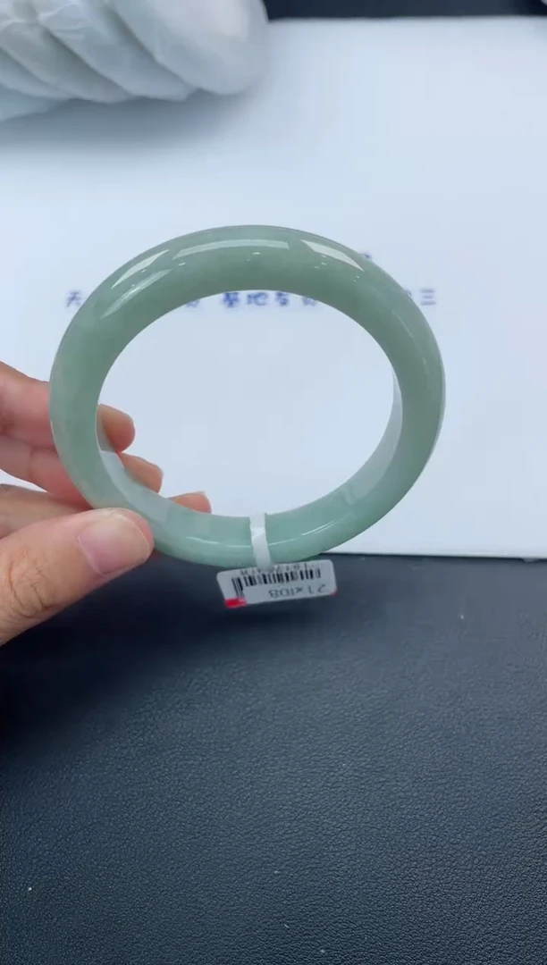 【闪购商品】翡翠手镯未镶嵌基地发货K6540 55+