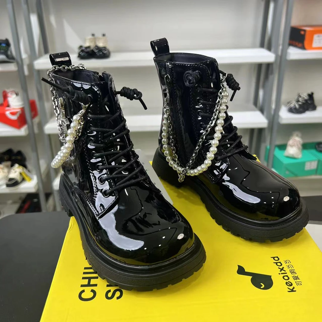 【新款秋冬】63218 秋冬新款男女宝马丁靴 二棉 软底