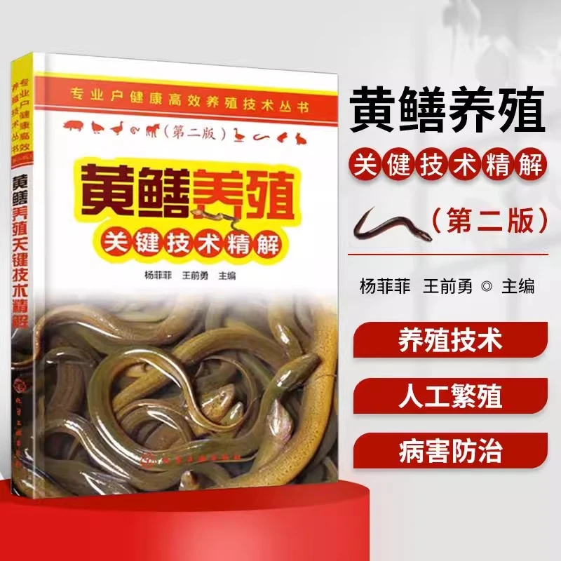 新书黄鳝养殖关键技术精解第2版专业户健康养殖技术 黄鳝养殖技术