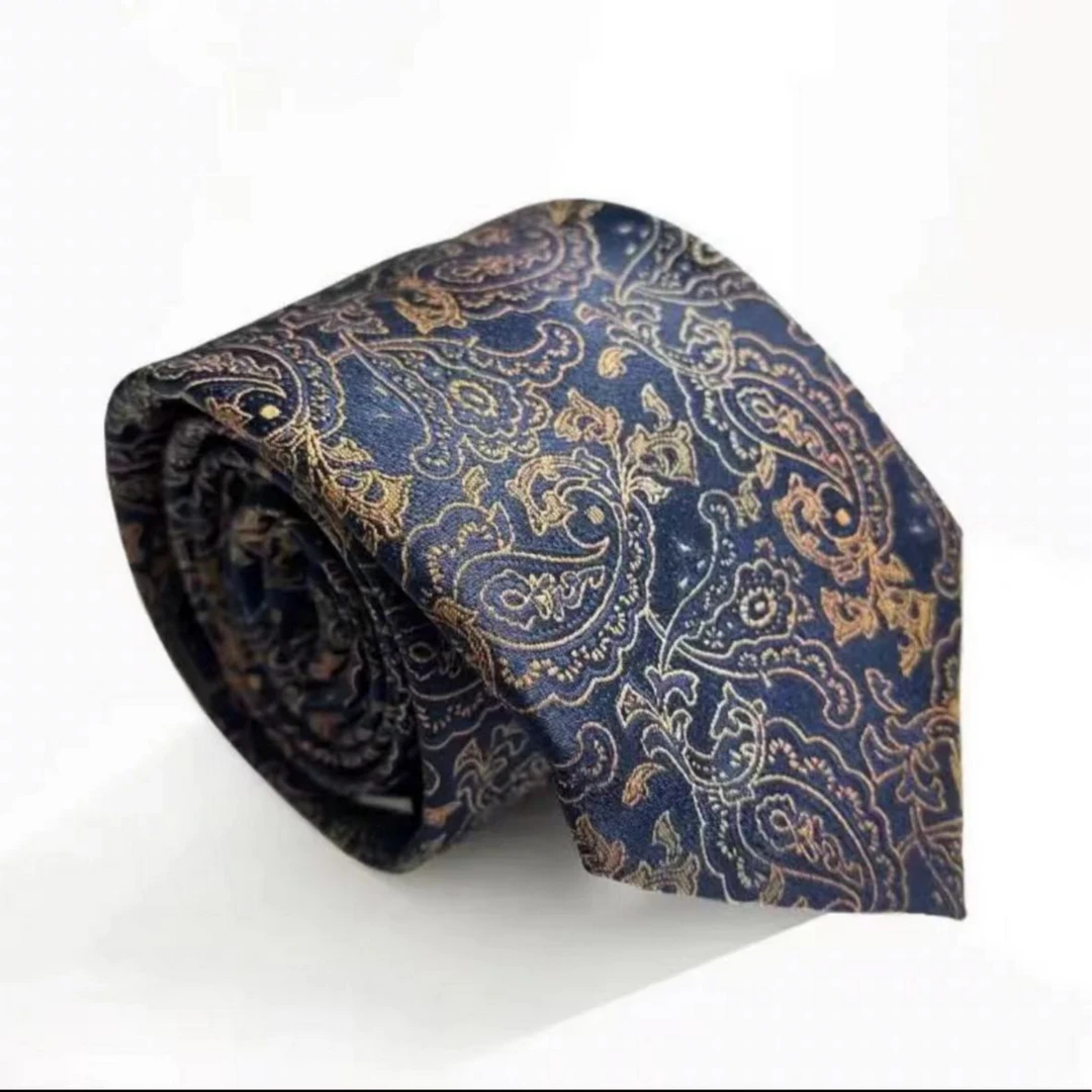 腰果花男士商务领带