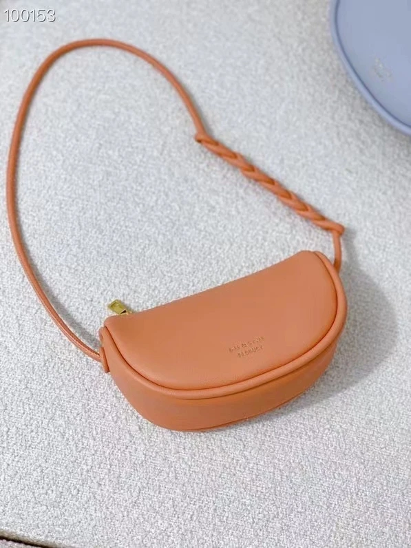 6620牛皮斜挎小包2025百搭时尚腋下饺子包马鞍包迷你单肩女包女士