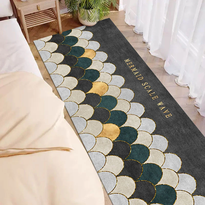 SEA EAGLE CARPETS/海鹰地毯现代轻奢床边地毯卧室床边毯免洗家用