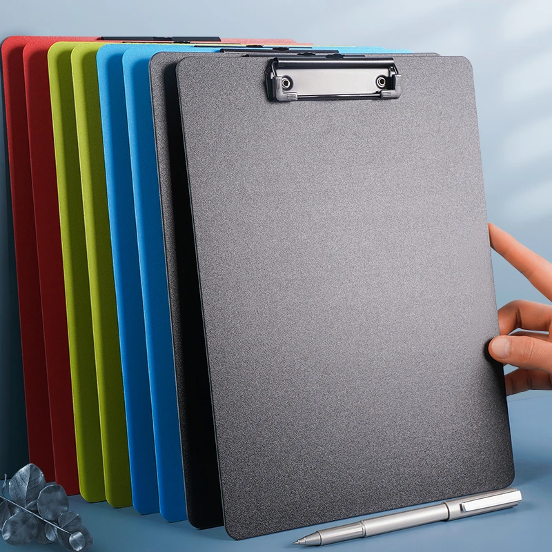 夹板文具a4文件夹写字垫板试卷夹票据收纳资料夹办公用品便签