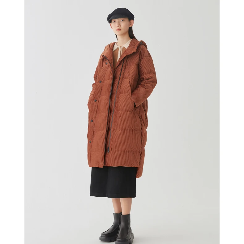 【南无春风精选】AUM/噢姆冬连帽加厚保暖百搭休闲羽绒服MADE4002Y