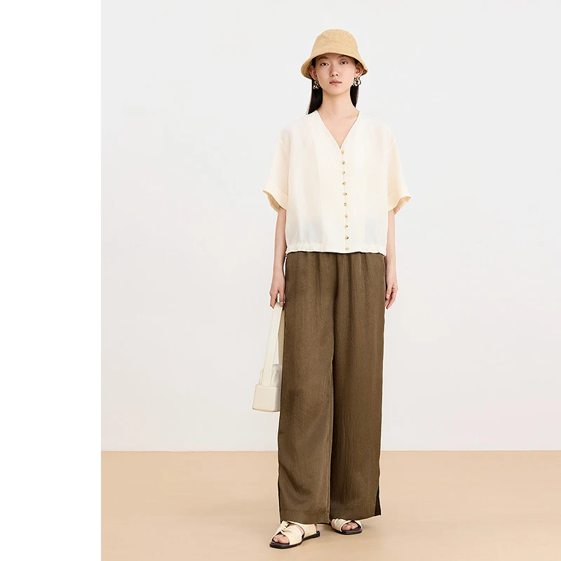 【冬姐精选】AUM/噢姆裤子M1EG23035