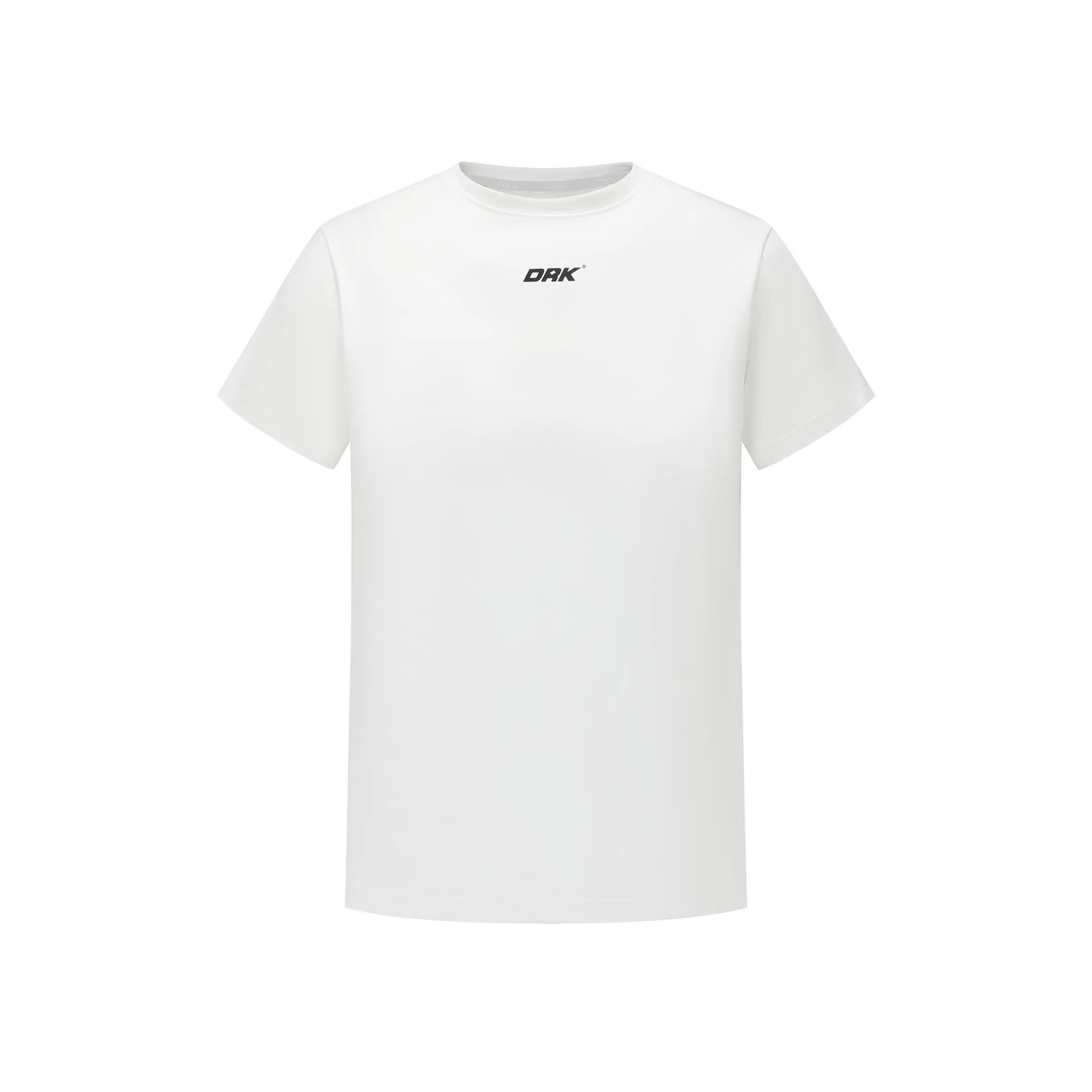 DRK户外 简约基础款胸前小LOGO印花短袖T恤休闲透气圆领百搭经典
