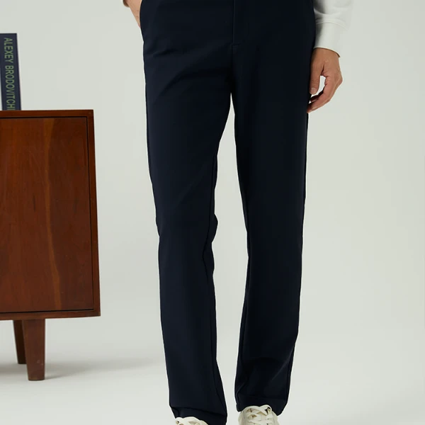 Boton/波顿波顿2023秋冬新款男士休闲裤直筒高端长西装商务休闲裤