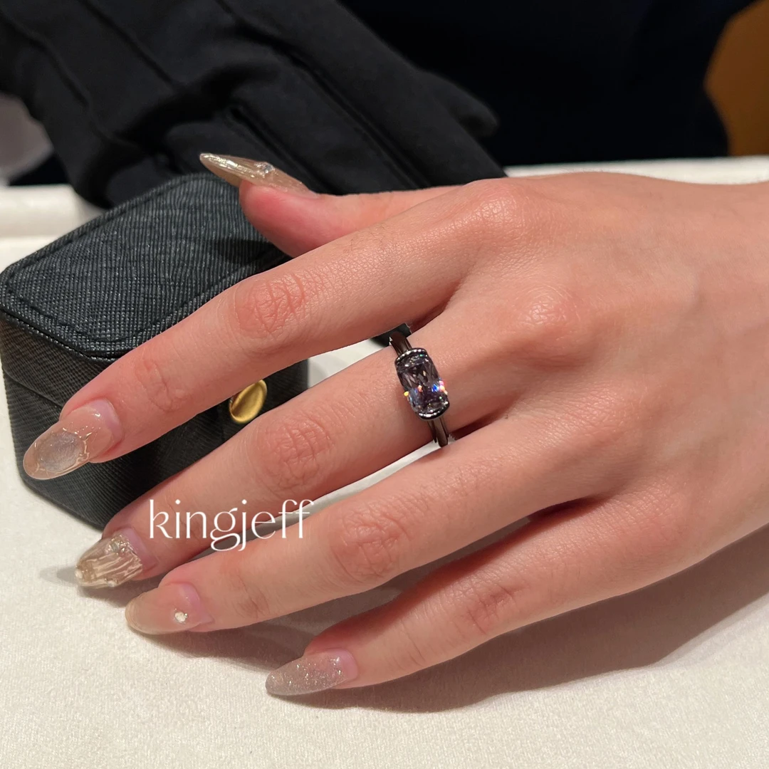 925银戒指 金杰福 黑武士气质时尚小众戒指