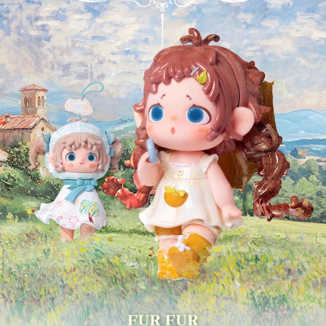 【拆盒】Heyone黑玩芙芙-夏日小屋雨天晴系列潮流盲盒玩具手办