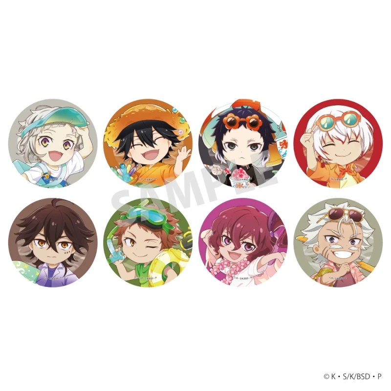 文豪野犬 文豪祭vol 5 QQR徽章 吧唧（代拆）