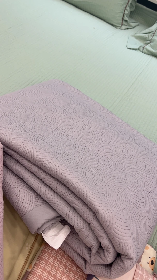 妙格家原单天丝水洗床盖三件套