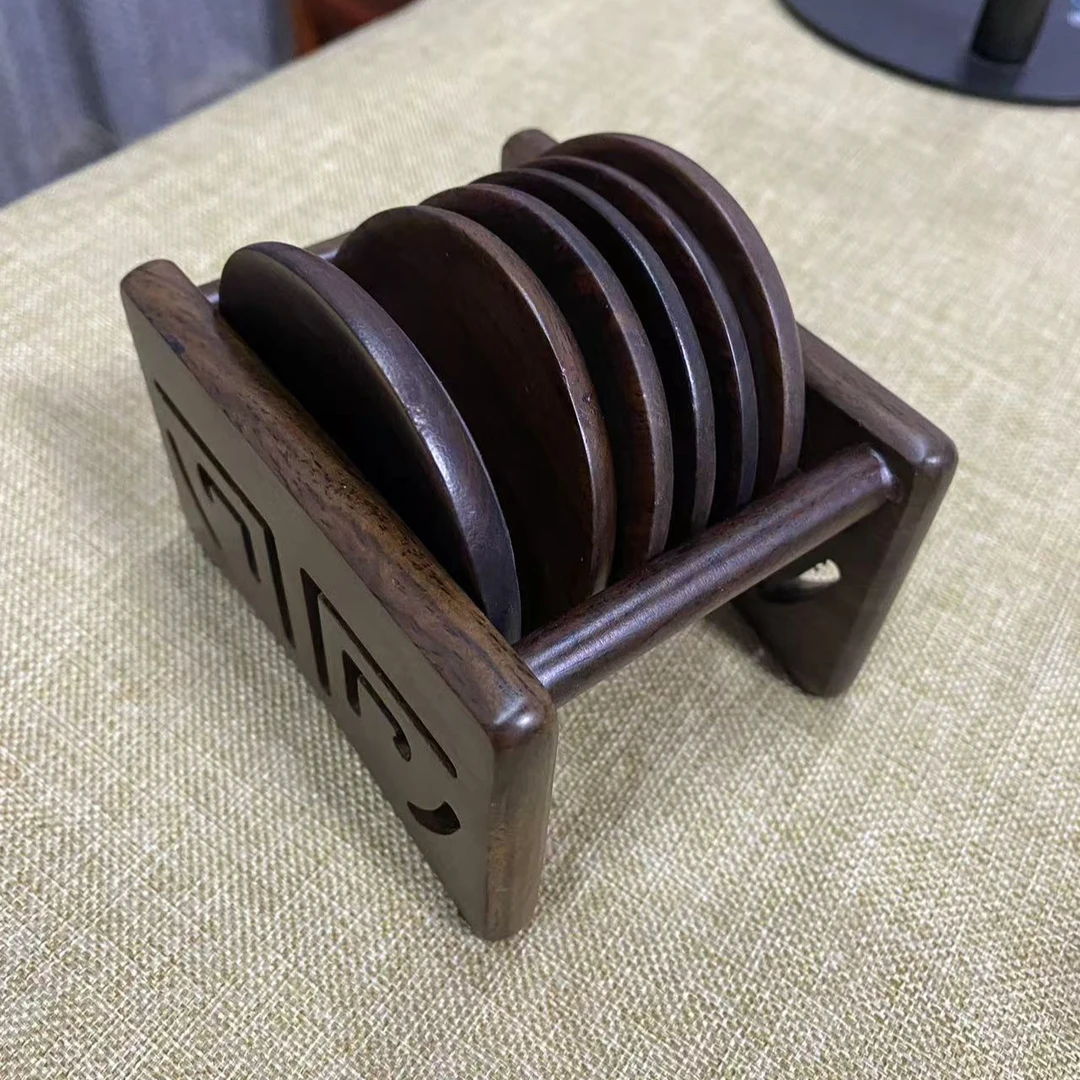 老檀木   茶杯垫