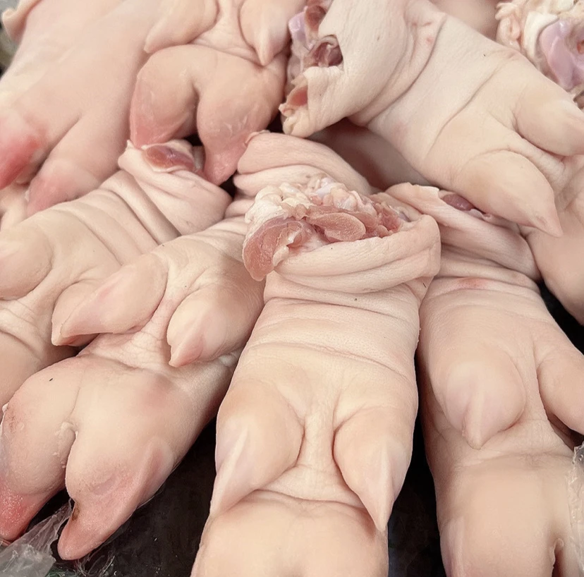 笨猪前蹄～东北纯粮笨猪蹄带筋5斤